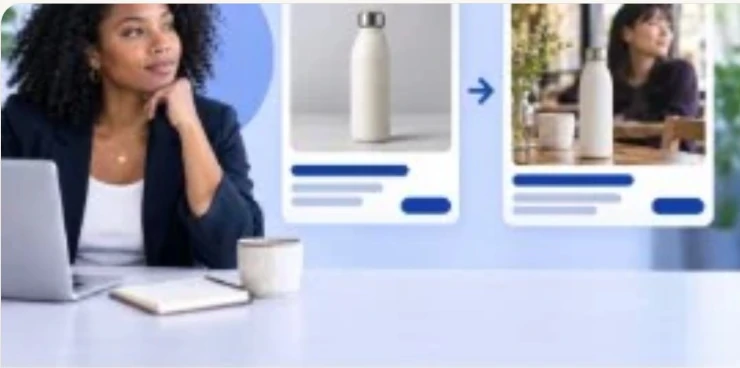 Localised advertising creative adapted from a global product image